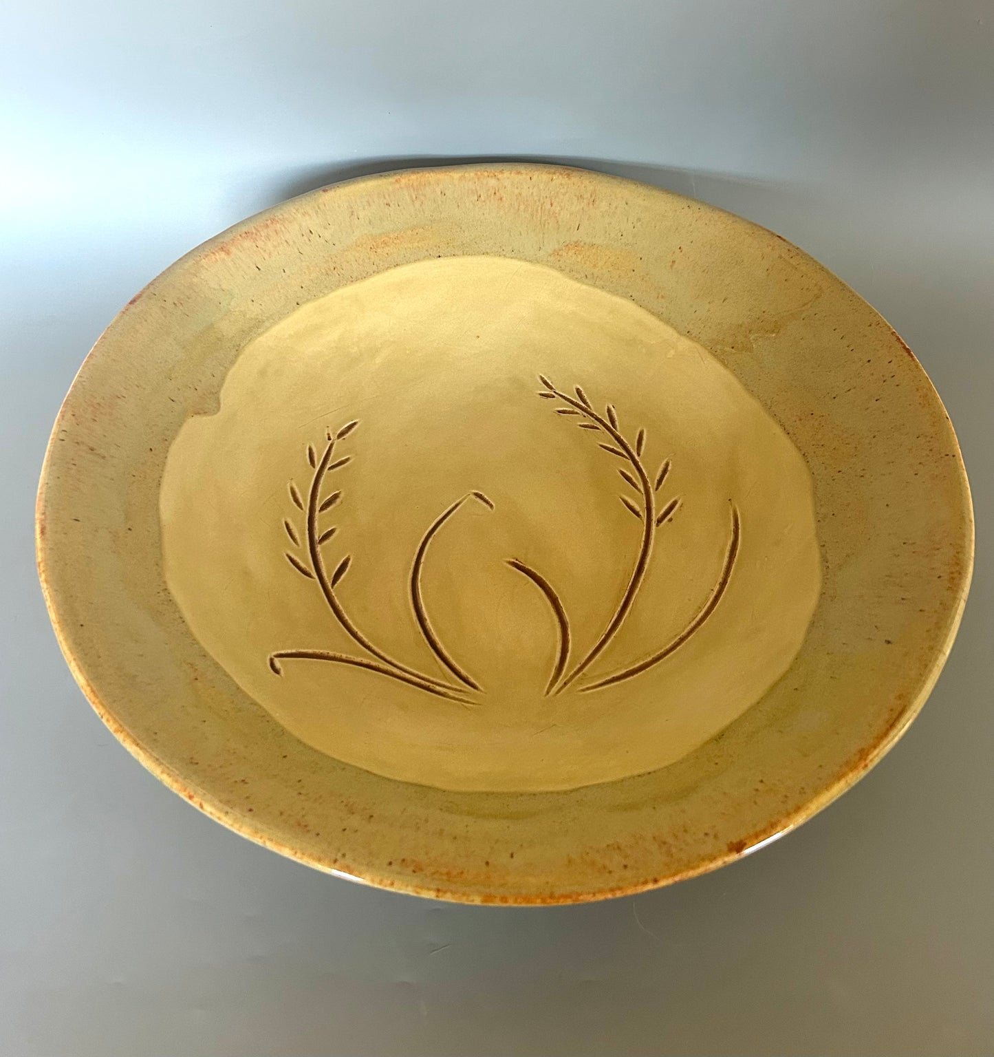Autumn Wheat Large Serving Dish