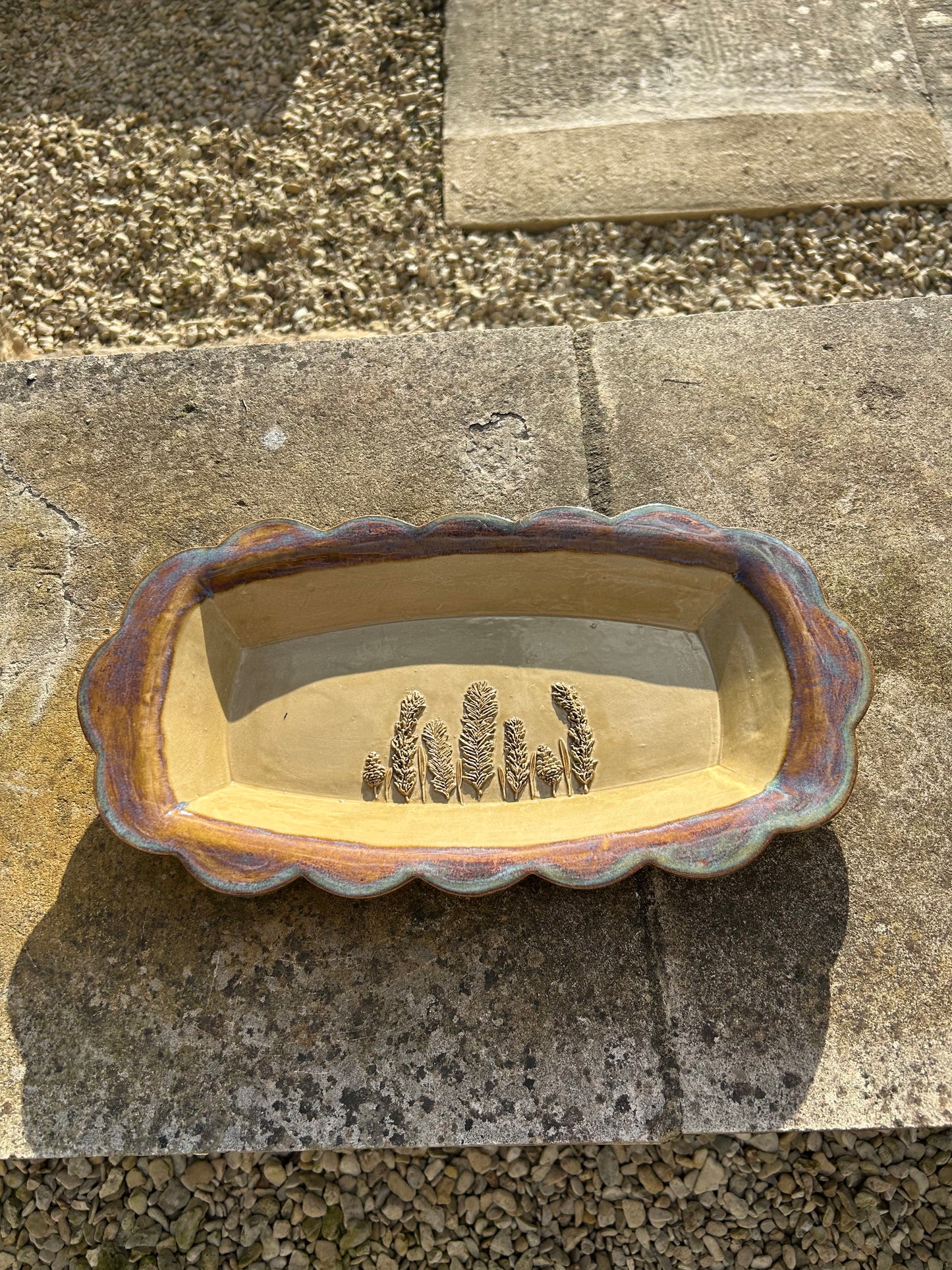 Cornfields Oblong Platter