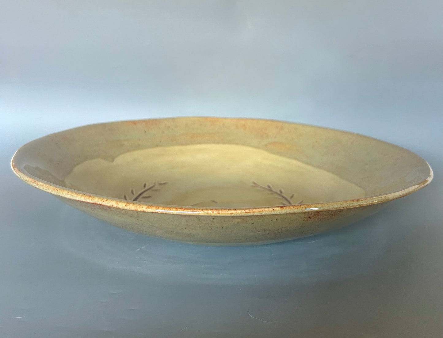 Autumn Wheat Large Serving Dish