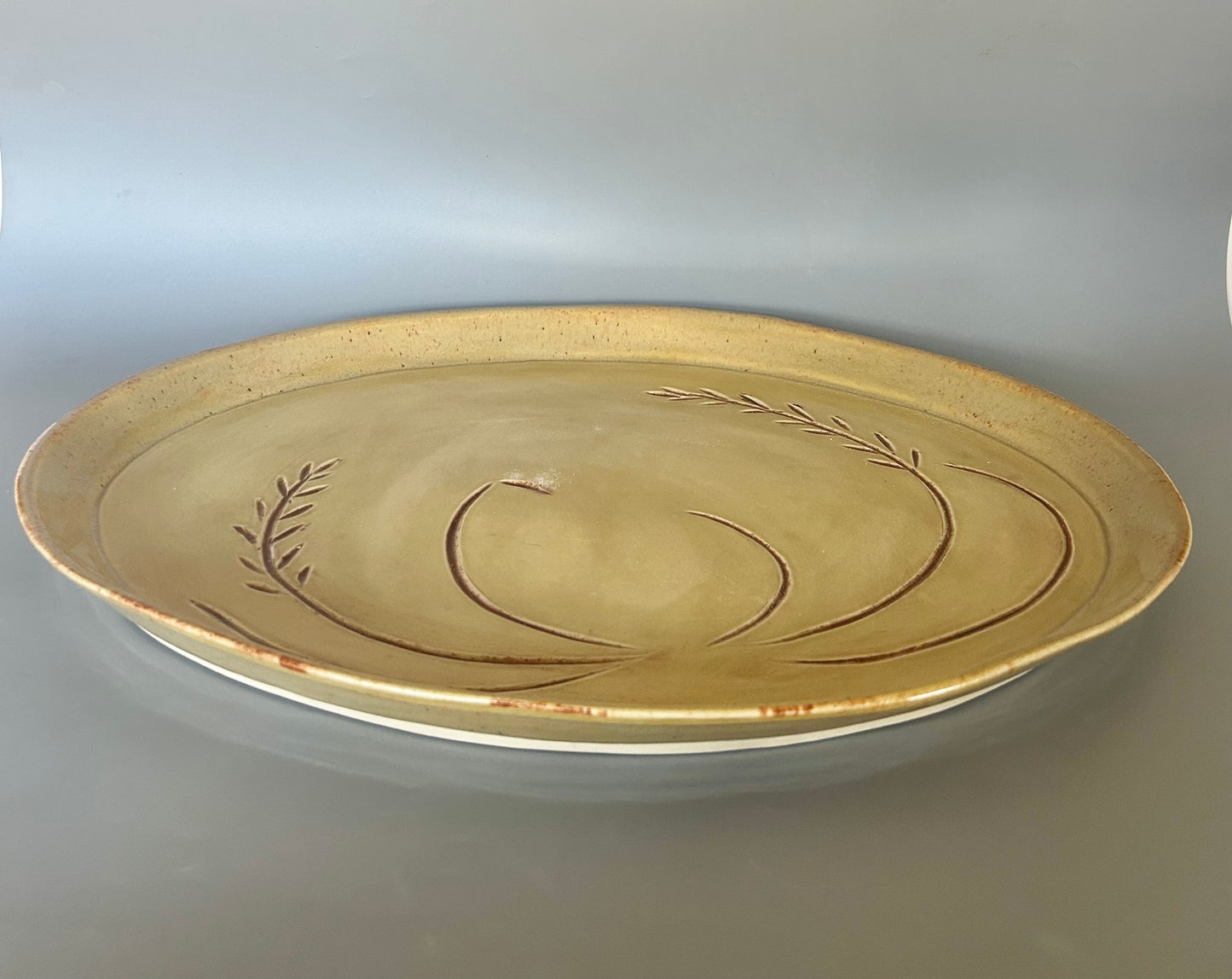 Autumn Wheat Large Platter