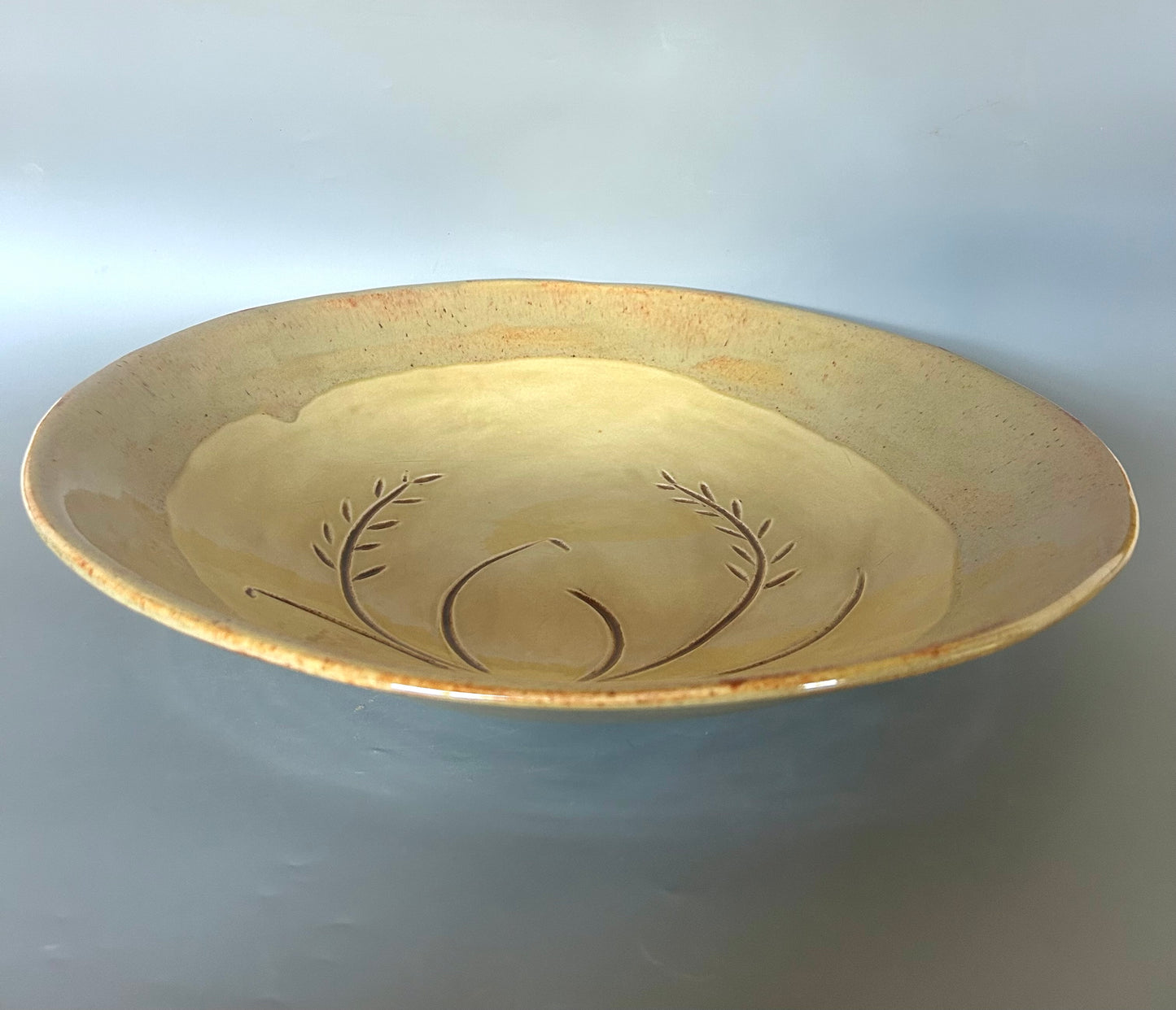 Autumn Wheat Large Serving Dish