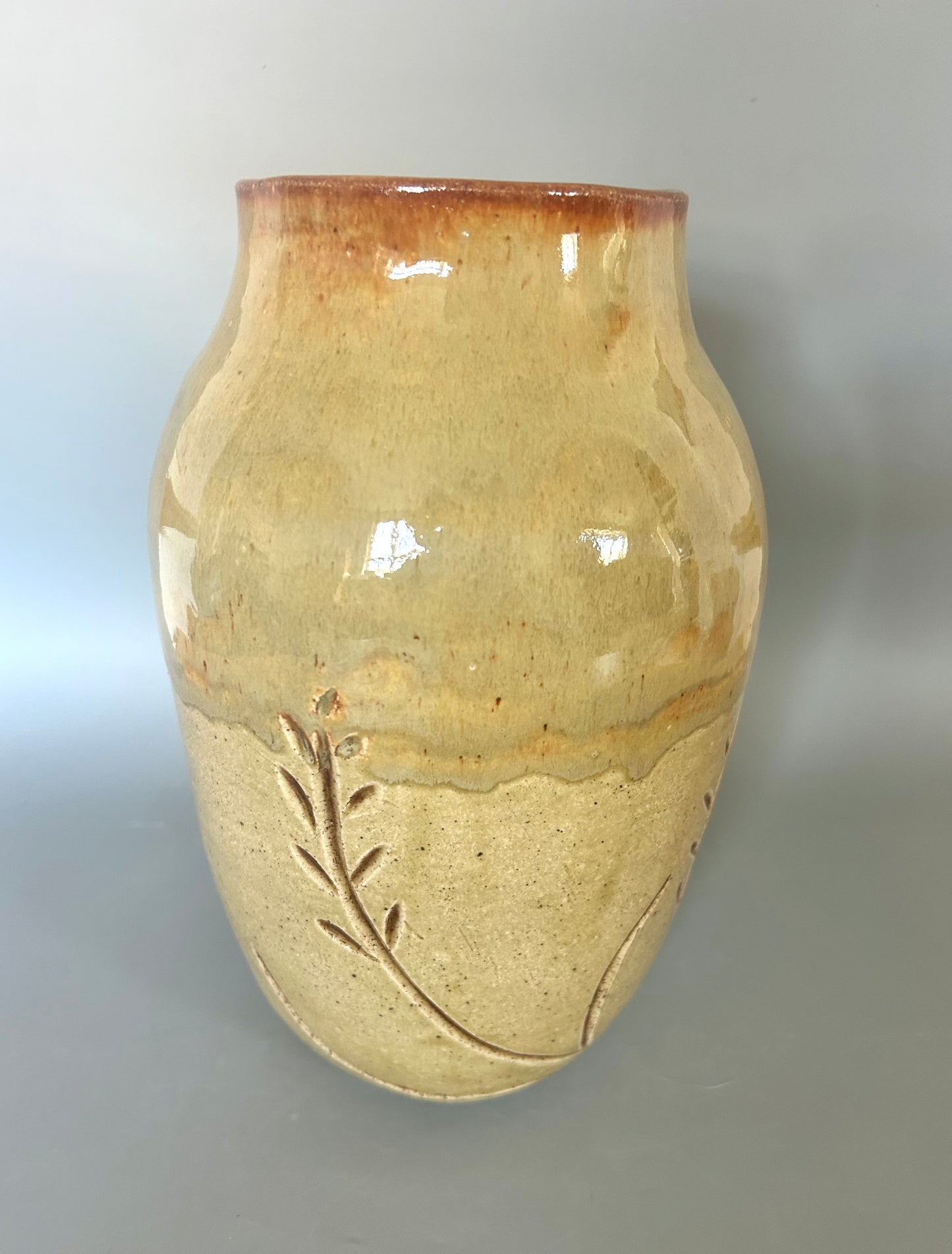 Autumn Wheat Vase