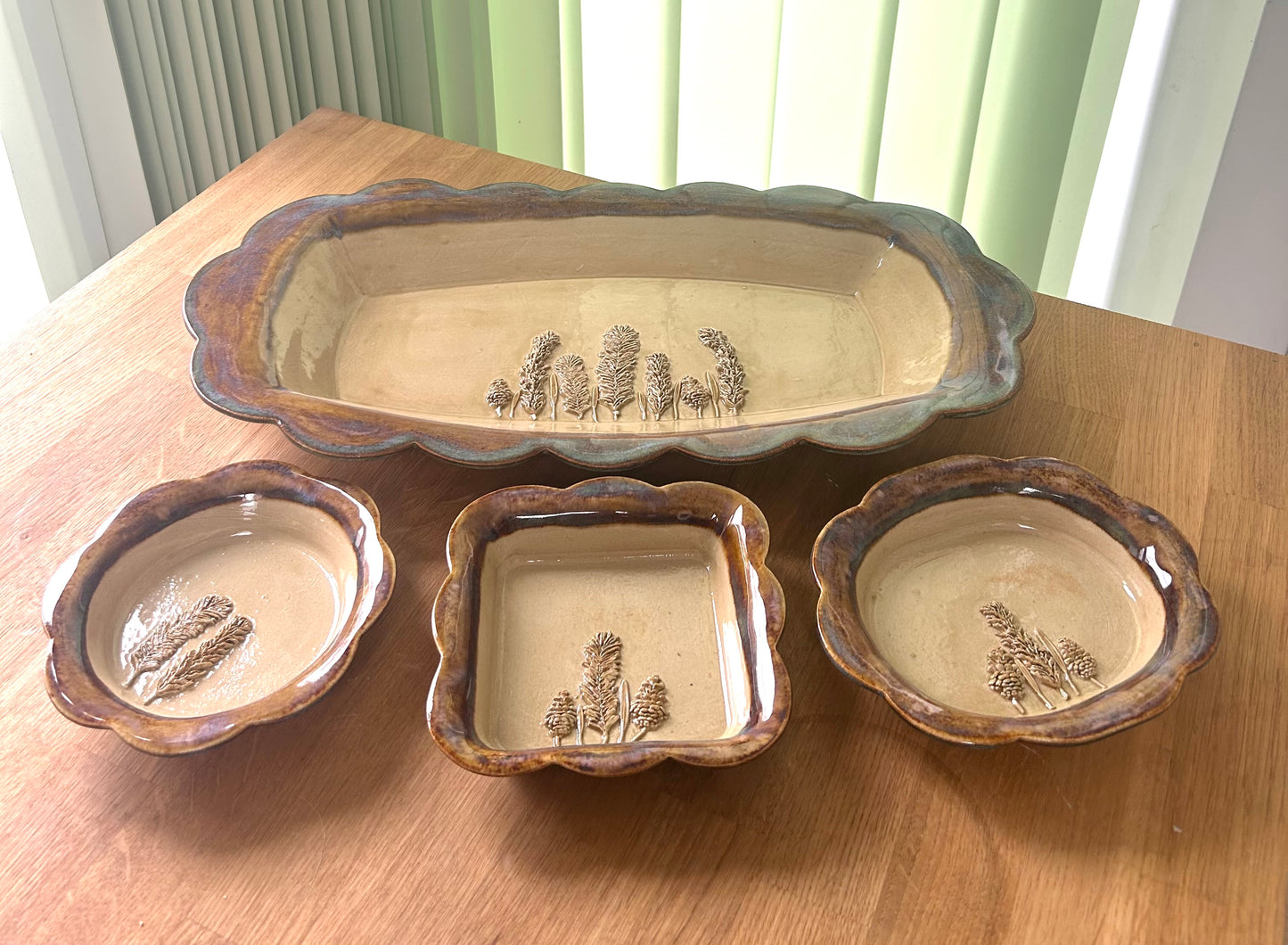 Cornfields Oblong Platter