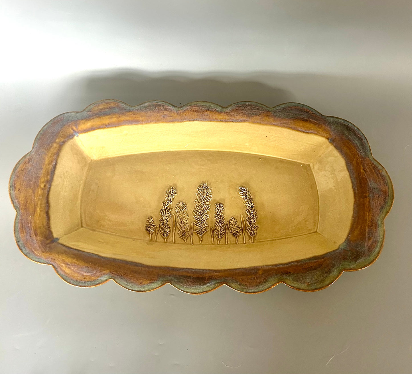 Cornfields Oblong Platter