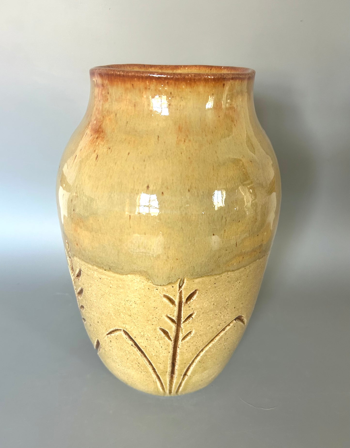 Autumn Wheat Vase