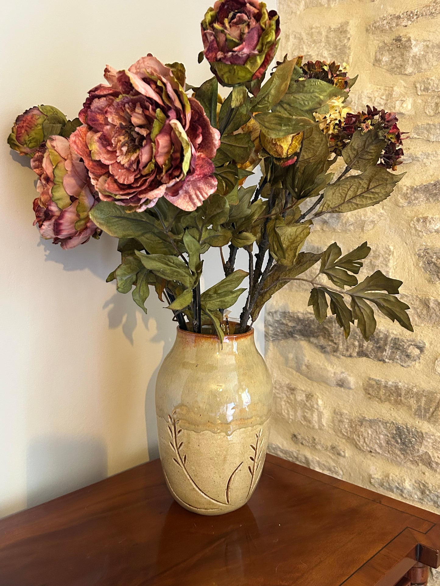 Autumn Wheat Vase
