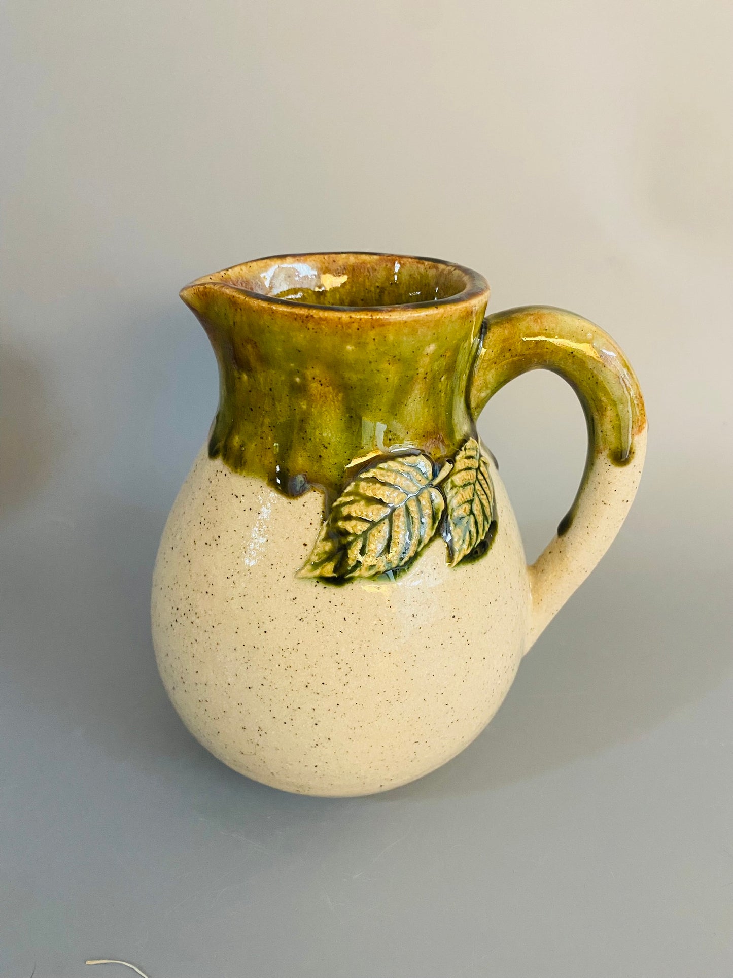 Simple Leaf Jug