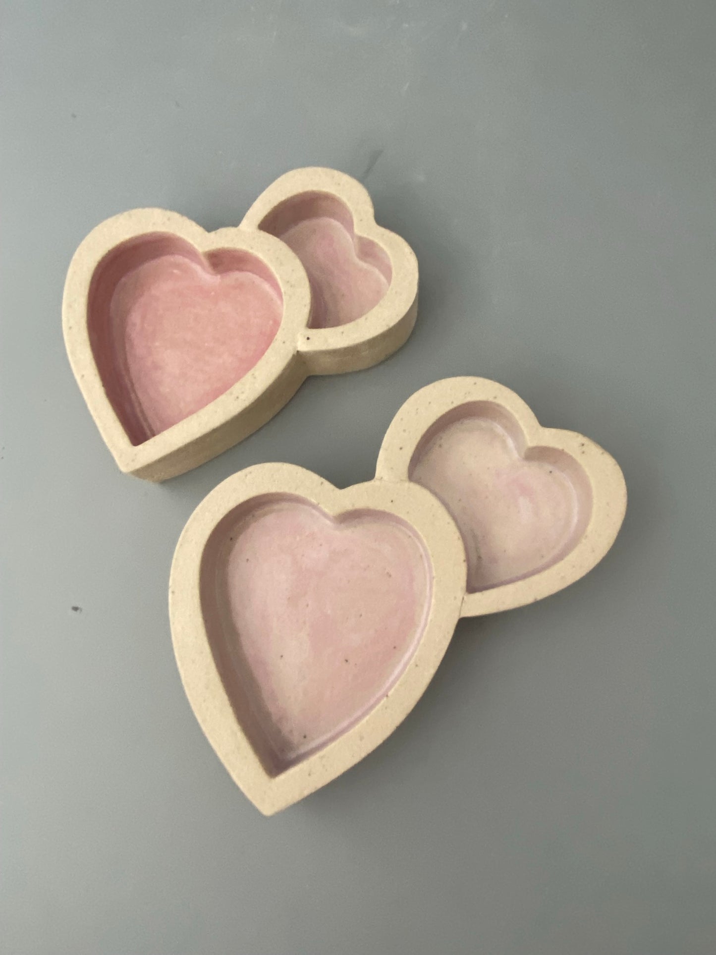 Heart shaped Trinket Dishes